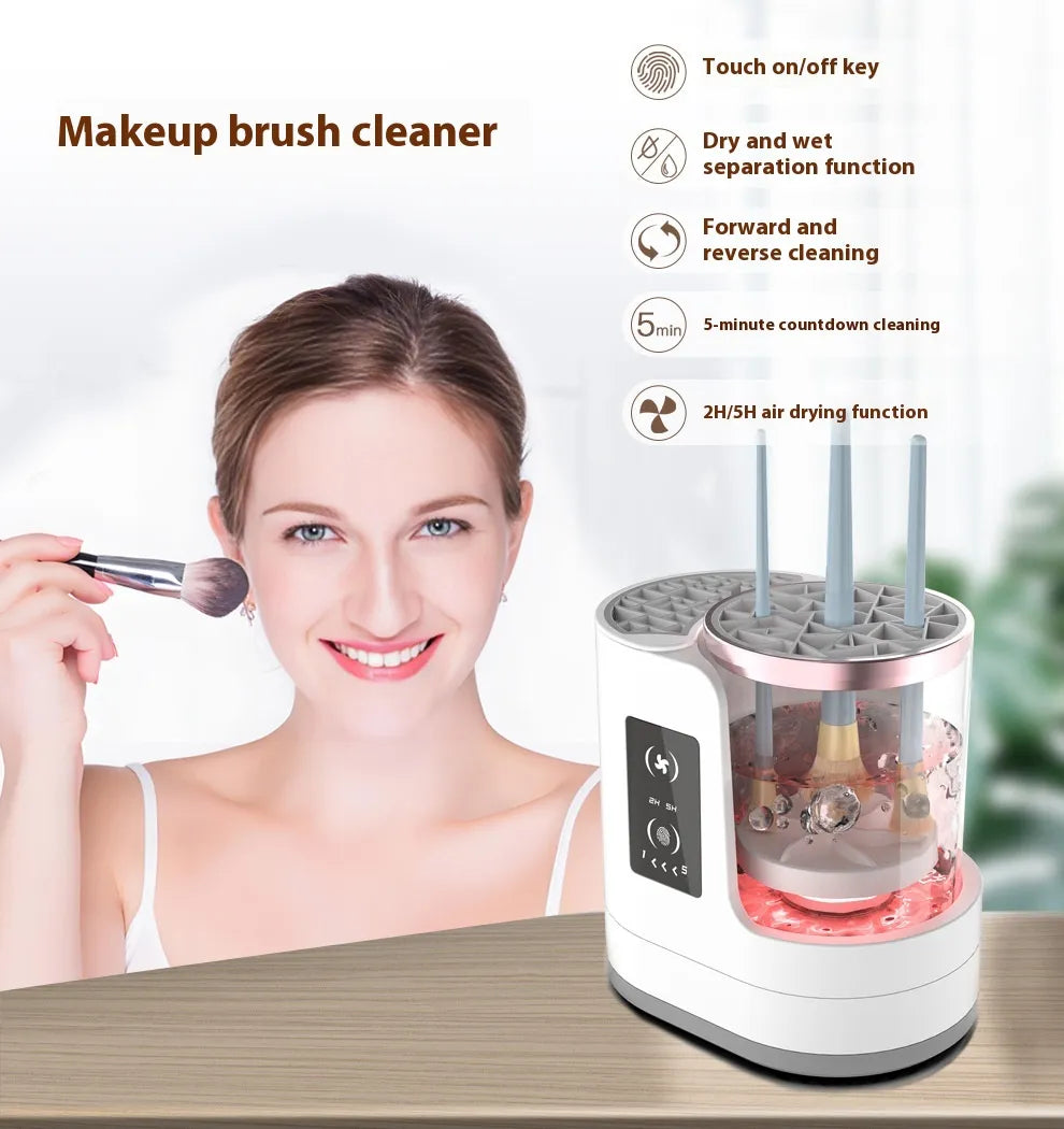 3-In-1 Electric Makeup Brush Cleaner