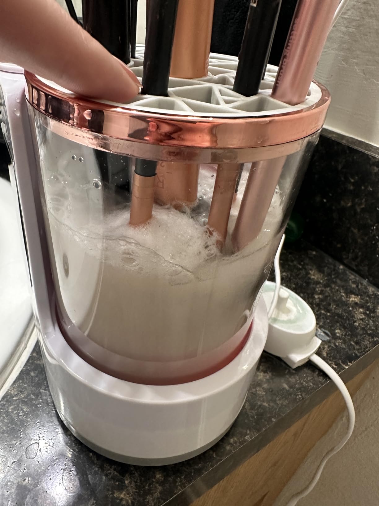 3-In-1 Electric Makeup Brush Cleaner